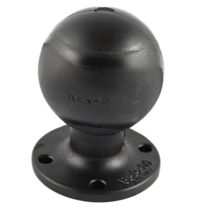 Ram Mount D Size 2.25" Ball On Round Plate W/Amps Hole Pattern [Ram-D-254U] 1