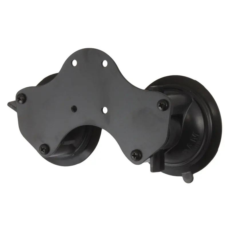 Ram Mount Double Suction Cup Base [Ram-B-189Bu] 1