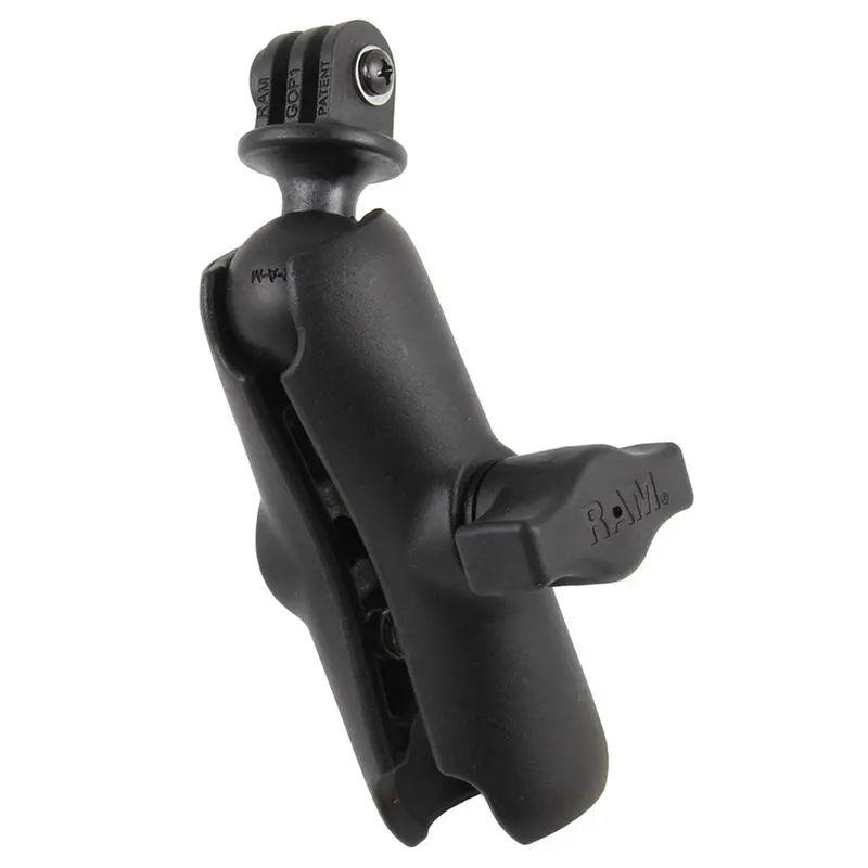 Ram Mount Gopro Hero Adapter With Double Socket Arm [Ram-B-202-Gop1-201U] 1