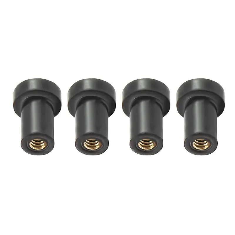 Ram Mount Mari-Nut Rubber Expansion Brass Nuts - 4 Pack [Ram-Mari-Nut-4U] 1