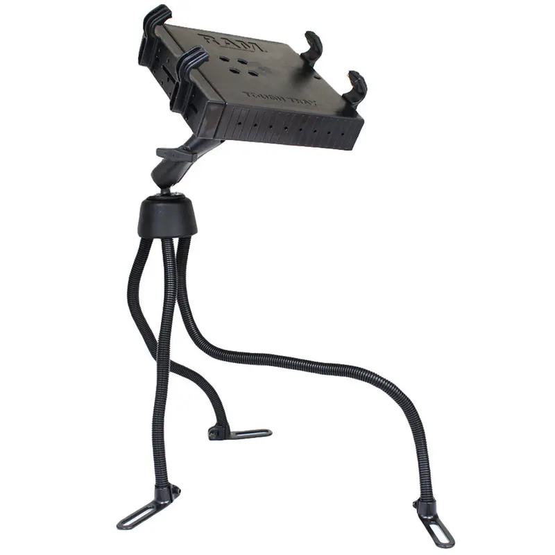 Ram Mount Pod Iii Universal No-Drill Double Ball Mount W/Tough-Tray [Ram-316-3Ba1u] 1