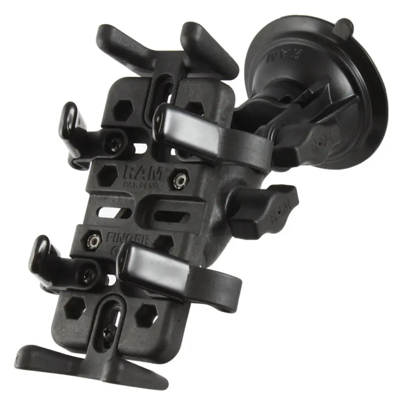 Ram Mount Ram Finger-Grip Universal Mount W/Ram Twist-Lock Suction Cup [Rap-B-104-224-Un4u] 1