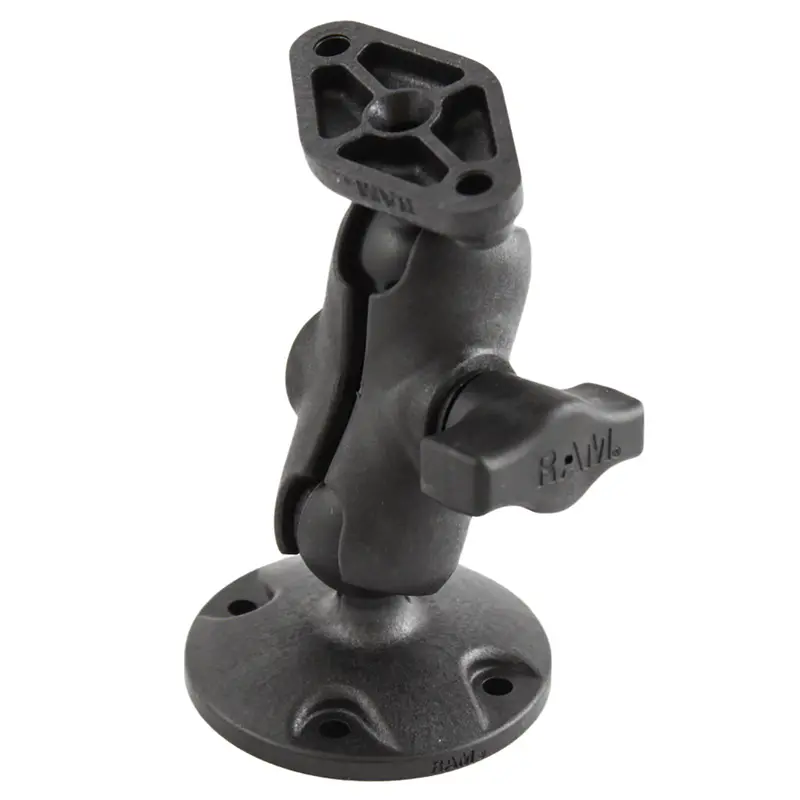 Ram Mount Ram High-Strength Composite Drill-Down Mount W/Diamond Plate [Rap-B-138-Au] 1