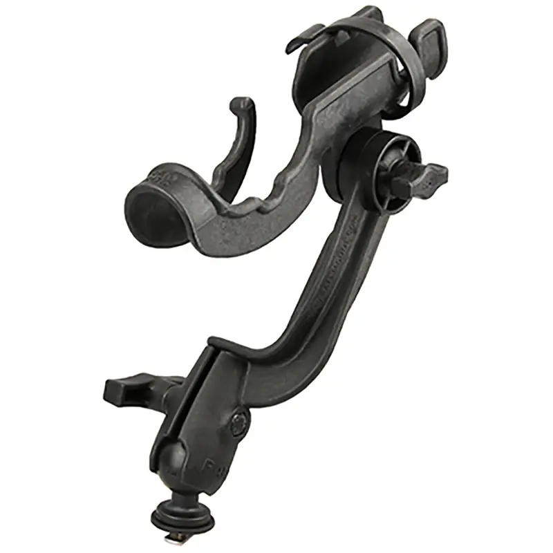 Ram Mount Ram-Rod 2000 Fishing Rod Holder With Ram-Rod Revolution Ratchet/Socket System And Track Ballbase [Ram-114-Rb-Tra1u] 1