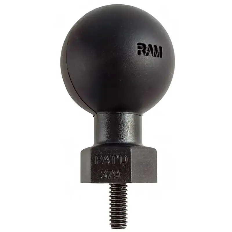 Ram Mount Ram Tough-Ball W/1/4"-20 X .50" Threaded Stud F/Kayaks [Rap-379U-252050-Kay1] 1