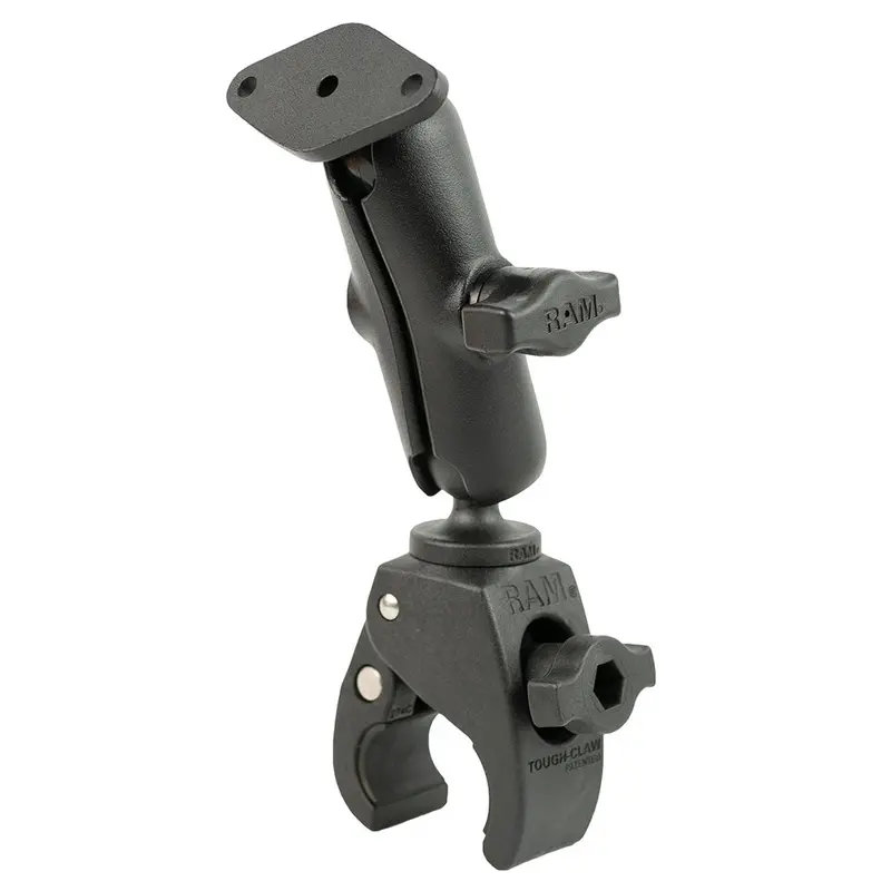 Ram Mount Ram Tough-Claw Small Clamp Mount W/Diamond Plate [Ram-B-400-238U] 1