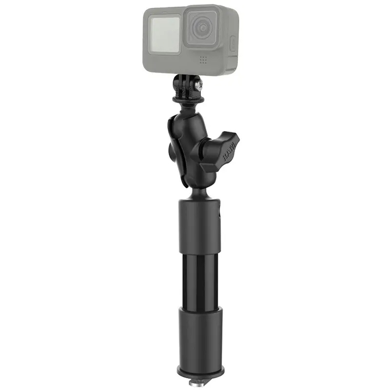 Ram Mount Ram Tough-Pole 9" Action Camera Track Mount [Rap-425-4-A-Gop1] 1
