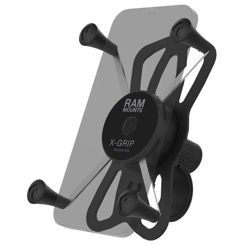 Ram Mount Ram X-Grip Large Phone Mount W/Ram Tough-Strap Handlebar Base [Rap-460-Un10u] 1