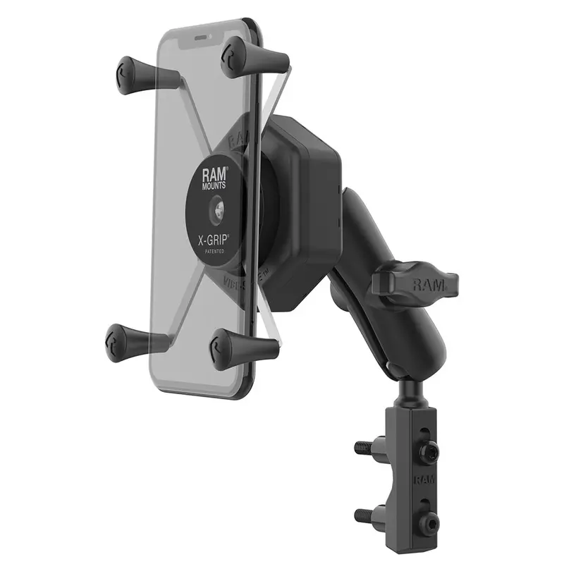 Ram Mount Ram X-Grip Large Phone Mount W/Vibe-Safe  Reservoir Base [Ram-B-174-Un10-462] 1
