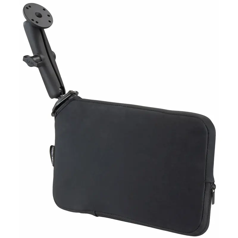Ram Mount Seat Tough-Wedge W/Long Double Socket Arm & Round Base [Ram-B-407-C-202U] 1