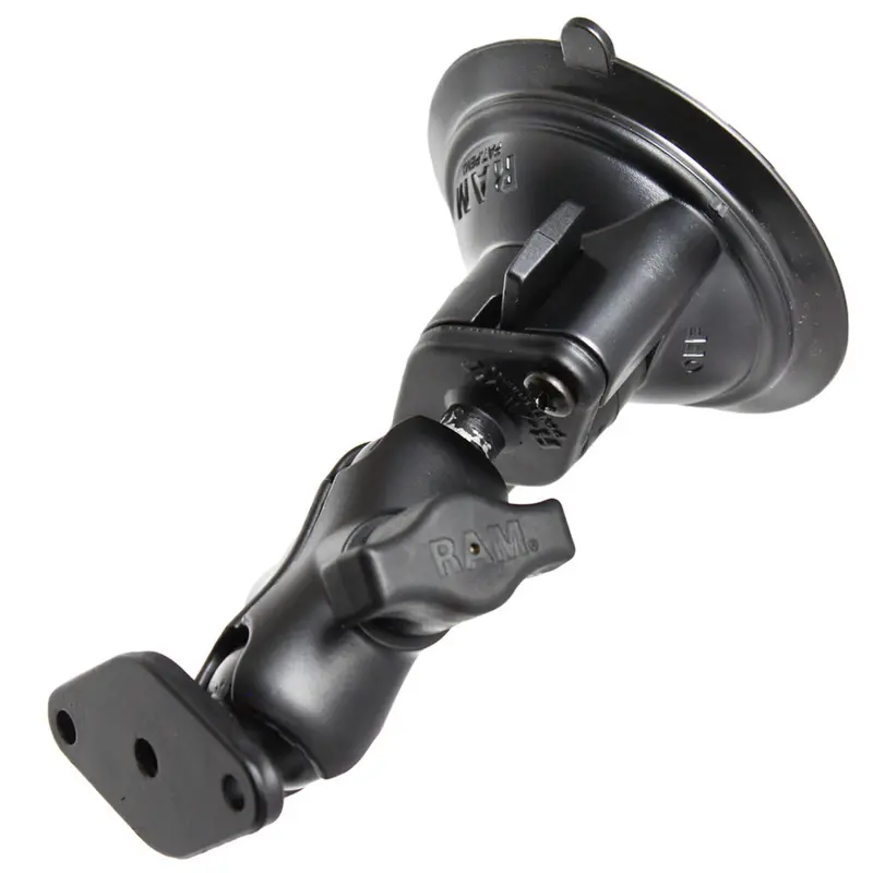 Ram Mount Twist Lock Suction Cup Mount W/Short Arm Diamond Adapter [Ram-B-166U-A] 1