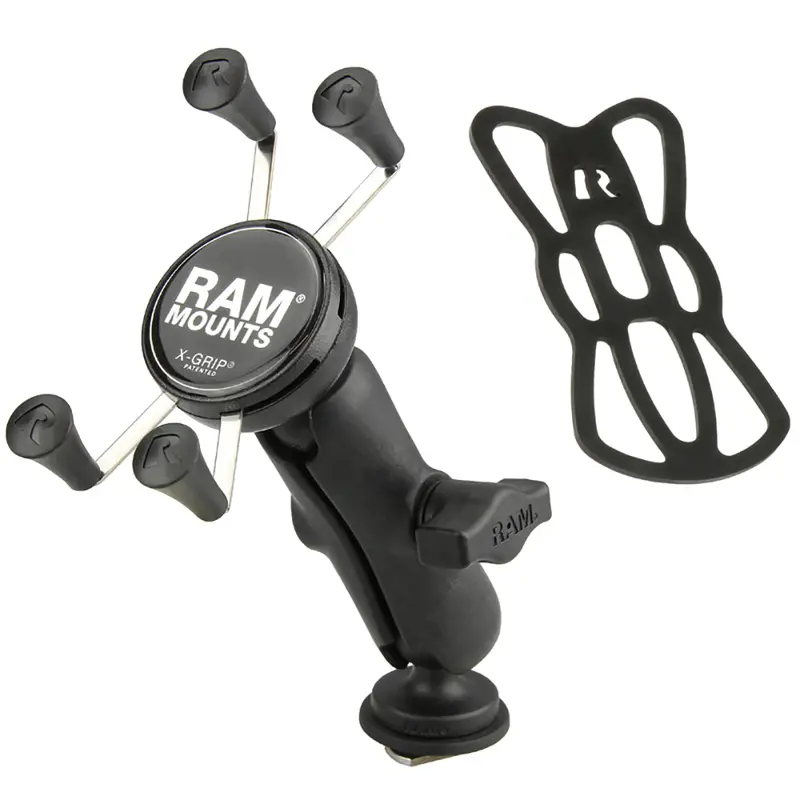 Ram Mount X-Grip Phone Mount W/Track Ballbase [Rap-Hol-Un7b-354-Tra1u] 1