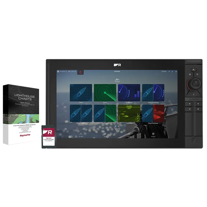 Raymarine Axiom 2 Pro 16 S 15.6" Chartplotter/Fishfinder W/Lighthouse North America Chart - No Transducer [E70657-00-102] 1