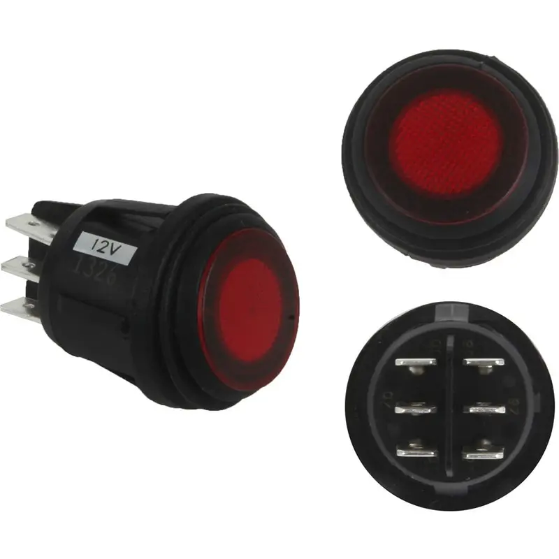 Rigid Industries 3 Position Rocker Switch - Red [40181] 1