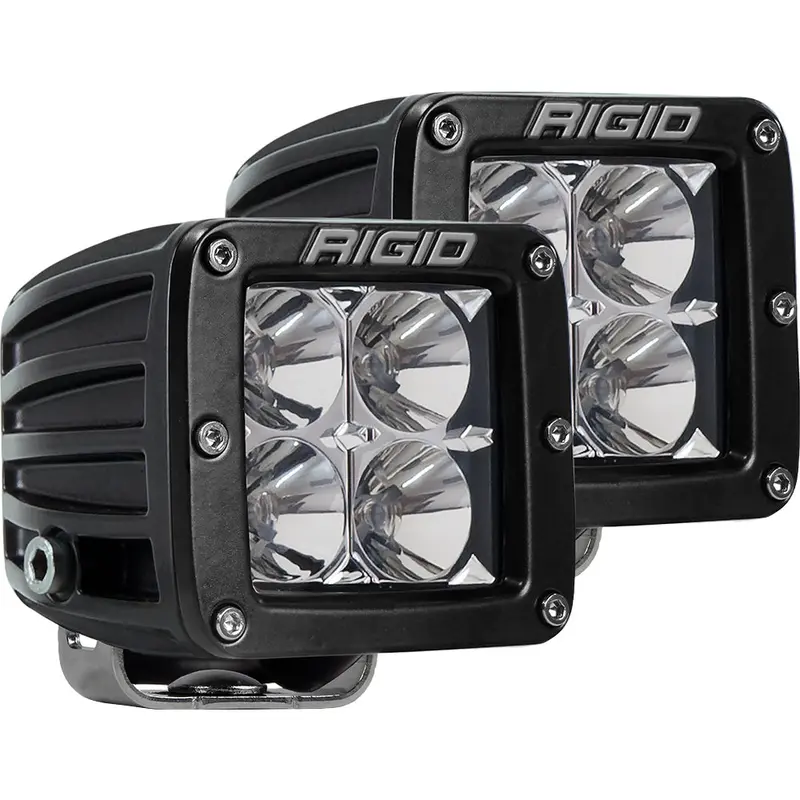 Rigid Industries D-Series Pro Hybrid-Flood Led - Pair - Black [202113] 1
