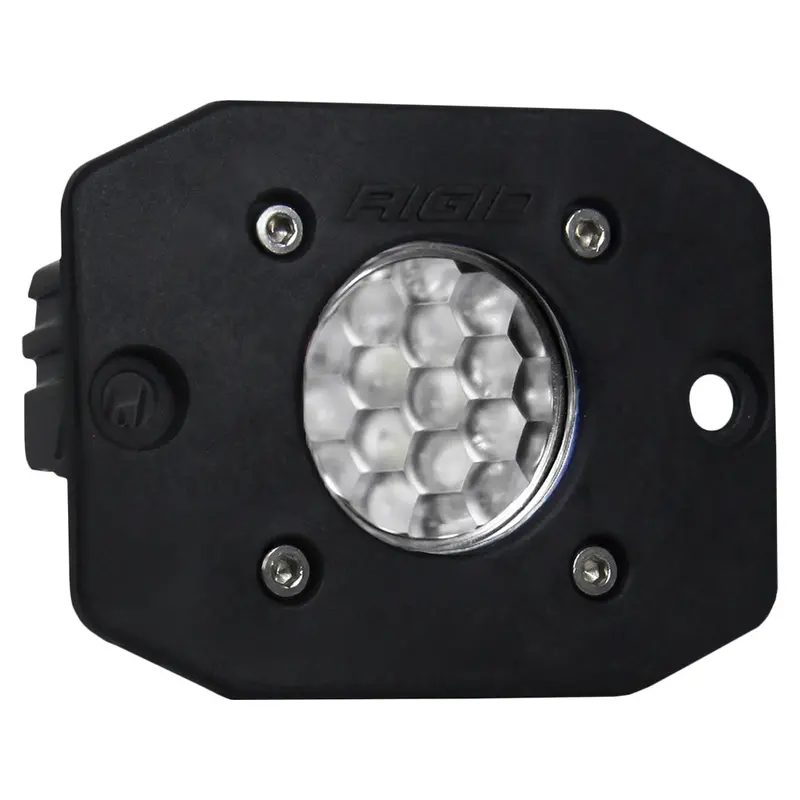 Rigid Industries Ignite Flush Mount Diffused - Single - Black [20631] 1