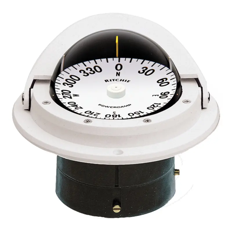 Ritchie F-82W Voyager Compass - Flush Mount - White [F-82W] 1