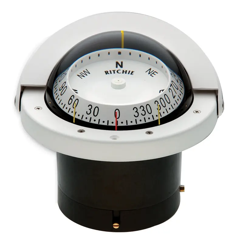 Ritchie Fnw-203 Navigator Compass - Flush Mount - White [Fnw-203] 1