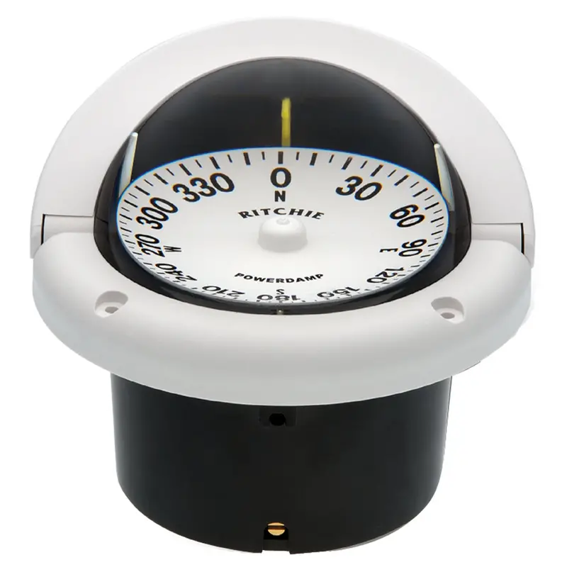 Ritchie Hf-742W Helmsman Compass - Flush Mount - White [Hf-742W] 1