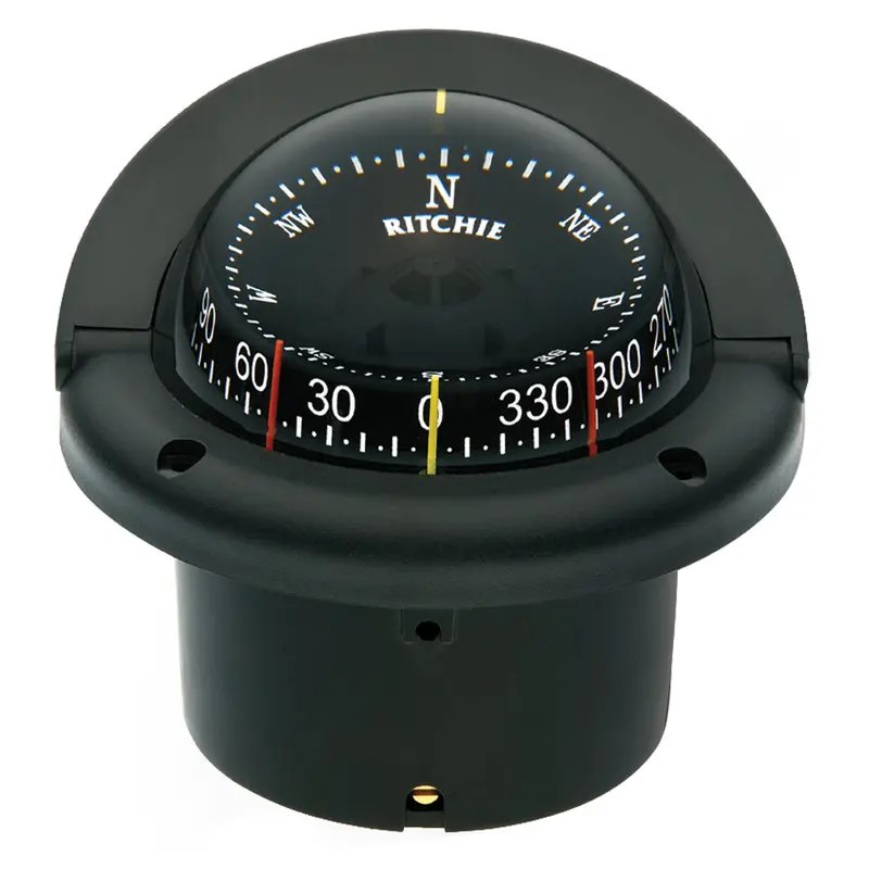 Ritchie Hf-743 Helmsman Combidial Compass - Flush Mount - Black [Hf-743] 1