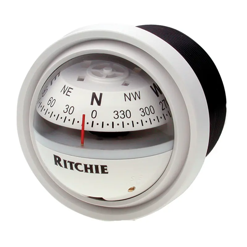 Ritchie V-57W.2 Explorer Compass - Dash Mount - White [V-57W.2] 1