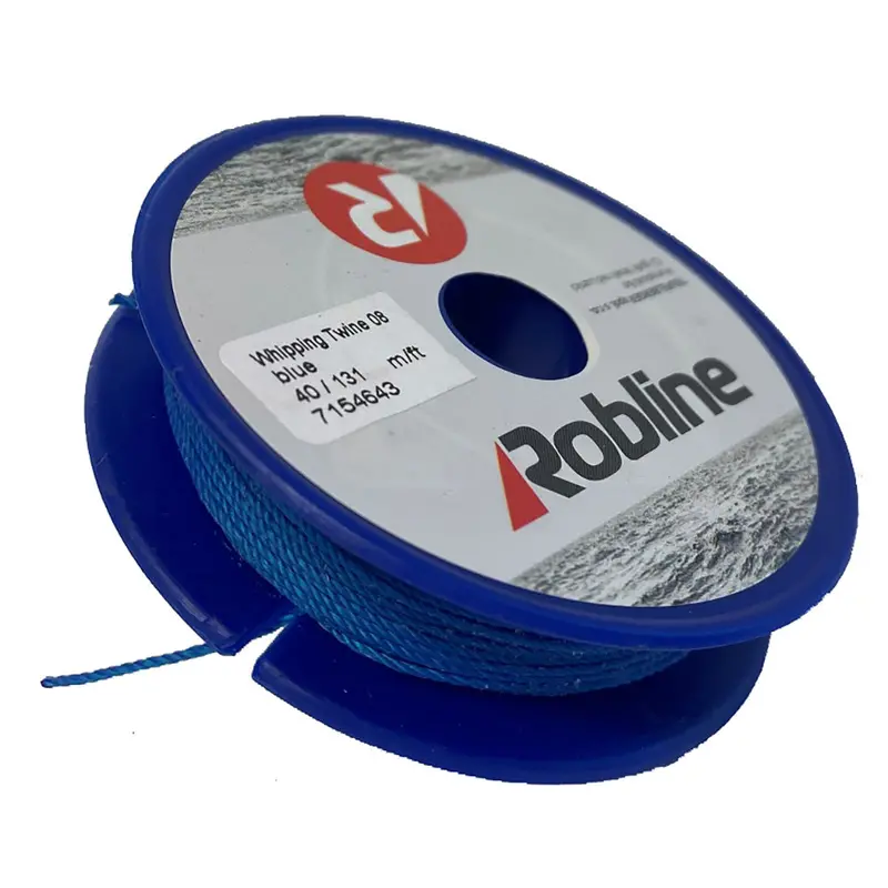 Robline Waxed Whipping Twine - 0.8Mm X 40M - Blue [Tyn-08Blusp] 1