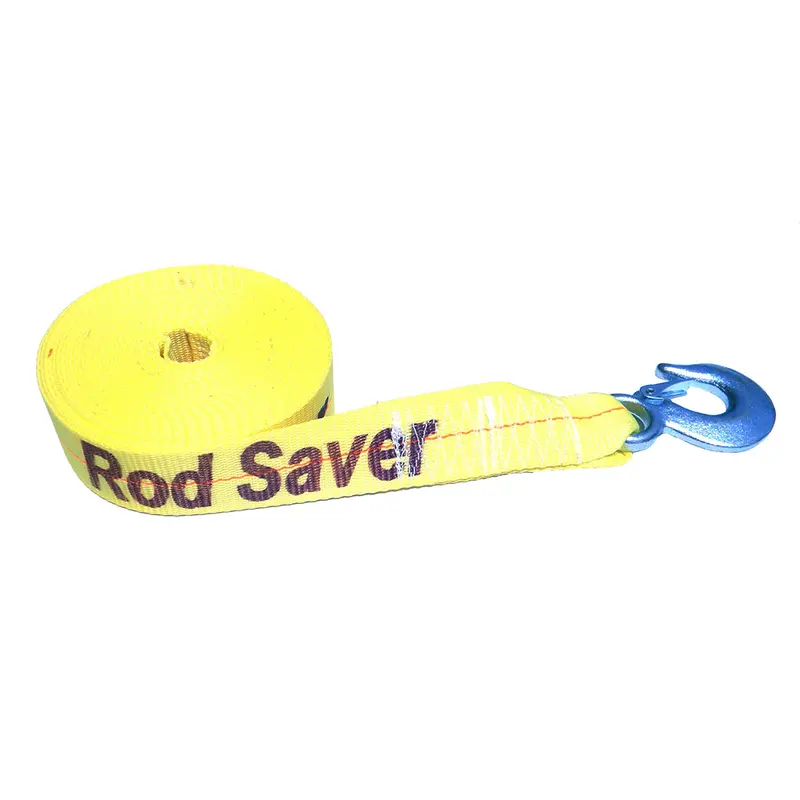 Rod Saver Heavy-Duty Winch Strap Replacement - Yellow - 2" X 25 [Wsy25] 1