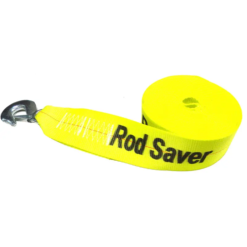 Rod Saver Heavy-Duty Winch Strap Replacement - Yellow - 3" X 30 [Ws3y30] 1
