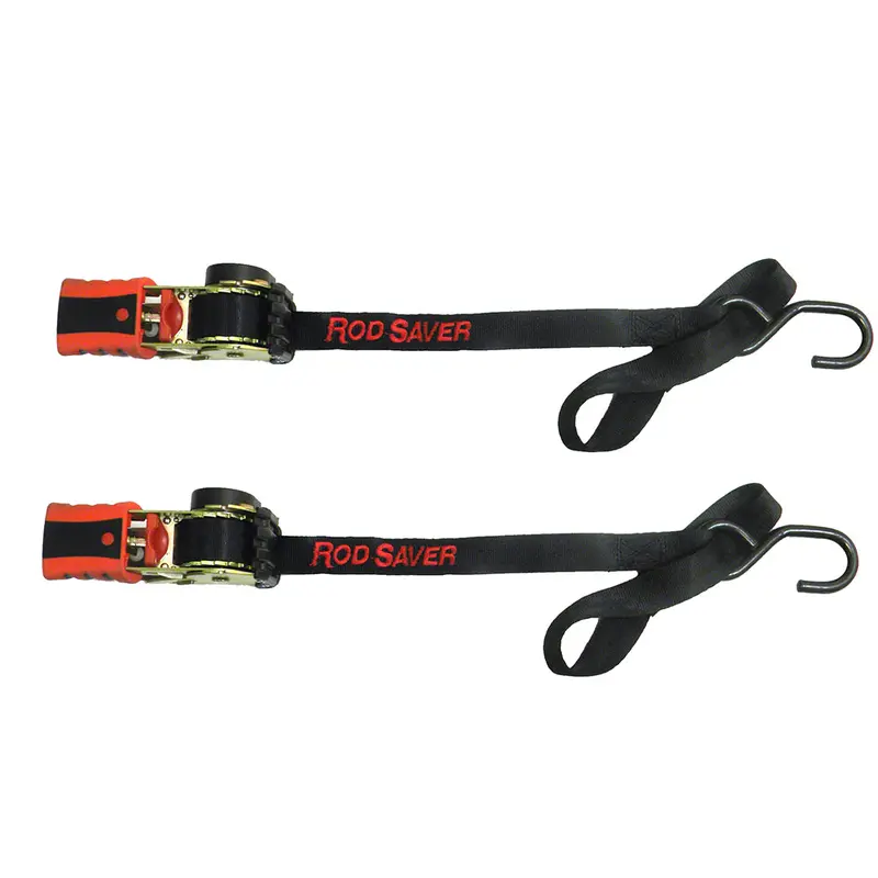 Rod Saver Mini Retractable Tie Down W/Soft Hook - 50" - Pair [Rt50sh] 1