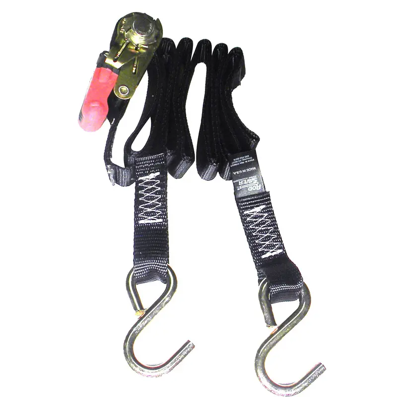 Rod Saver Ratchet Gunwale Tie-Down - 1" X 13 [R1gw13] 1
