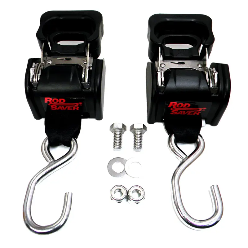 Rod Saver Stainless Steel Retractable Transom Tie-Down - 40" - Pair [Ssrt40] 1