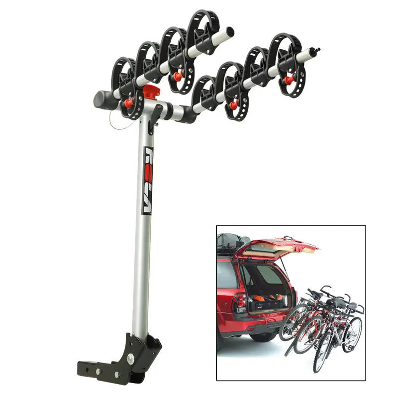 Rola Bike Carrier - Tx W/Tilt & Security - Hitch Mount - 4-Bike [59401] 1