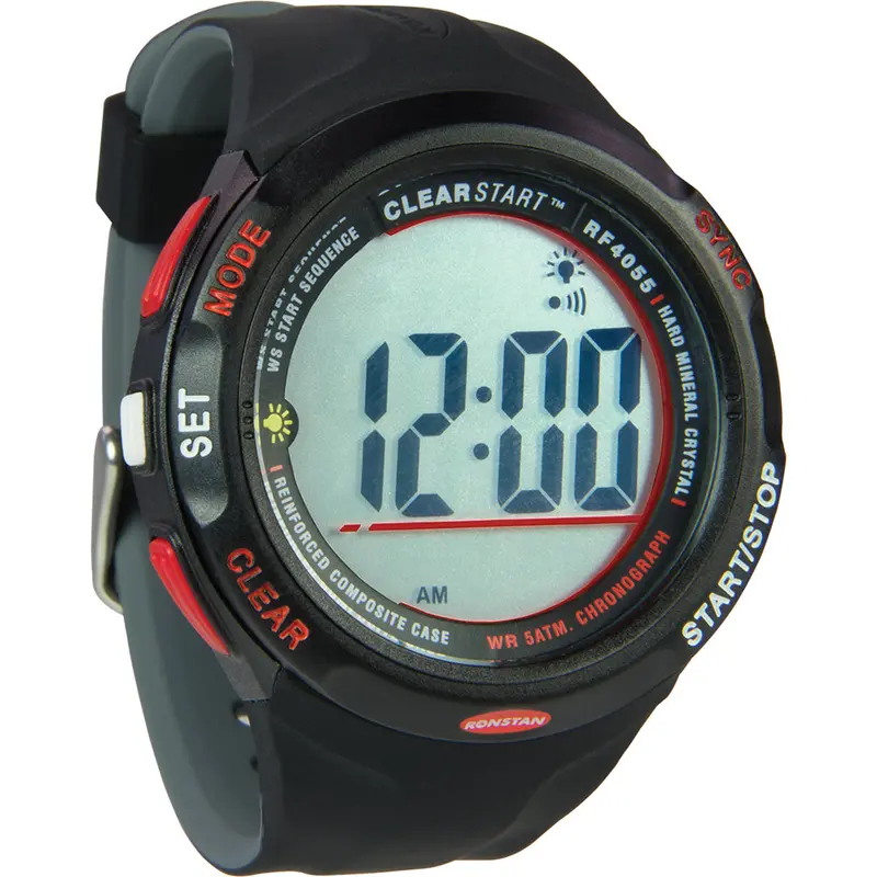 Ronstan Rf4055 Clearstart 50Mm Sailing Watch - Black/Grey [Rf4055a] 1