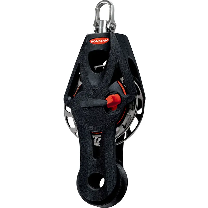 Ronstan Series 55 Ratchet Mount Orbit Block - Fiddle Becket Swivel [Rf56510] 1