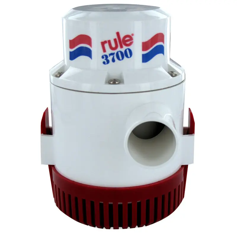 Rule 3700 G.P.H. Bilge Pump Non Automatic 12V [14A] 1