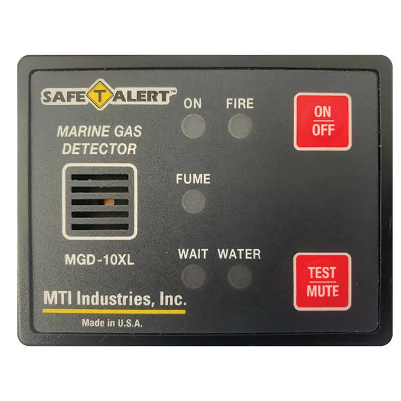 Safe-T-Alert Gas Vapor Alarm Fume, Fire, Bilge Water - Black Surface Mount [Mgd-10Xl] 1