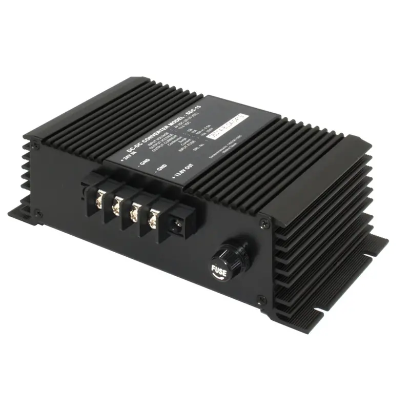 Samlex 12A Non-Isolated Step-Down 24Vdc-12Vdc Converter - Heavy Duty Applications [Sdc-15] 1