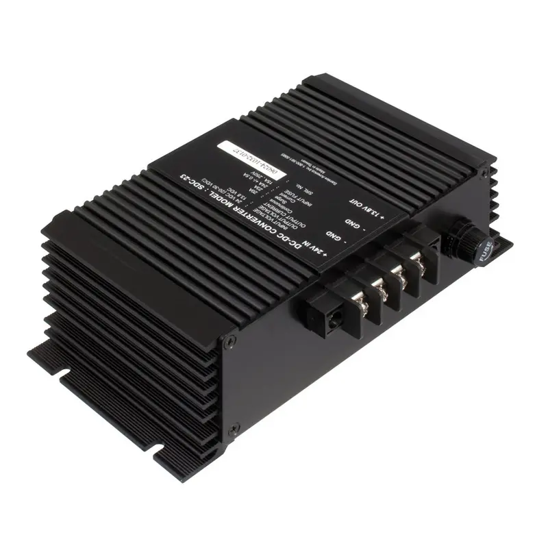 Samlex 20A Non-Isolated Step-Down 24Vdc-12Vdc Converter [Sdc-23] 1