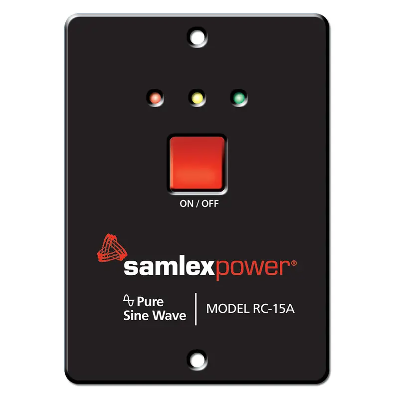 Samlex Remote Control F/Pst-600  Pst-1000 Inverters [Rc-15A] 1