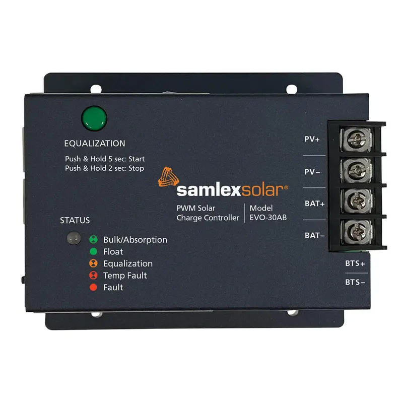 Samlex Solar Charge Controller - 12/24 Pwm - 30 Amp [Evo-30Ab] 1