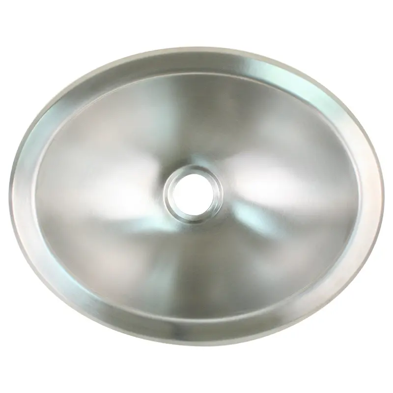 Scandvik Brushed Ss Oval Sink - 13.25" X 10.5" [10281] 1