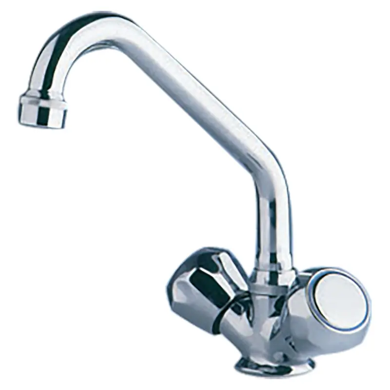 Scandvik Chrome Galley Mixer W/Swivel Spout [10422P] 1