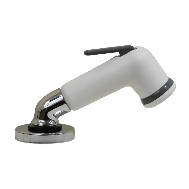 Scandvik Elbow Sprayer - Handle Pull Out - White W/6 Hose [10191P] 1