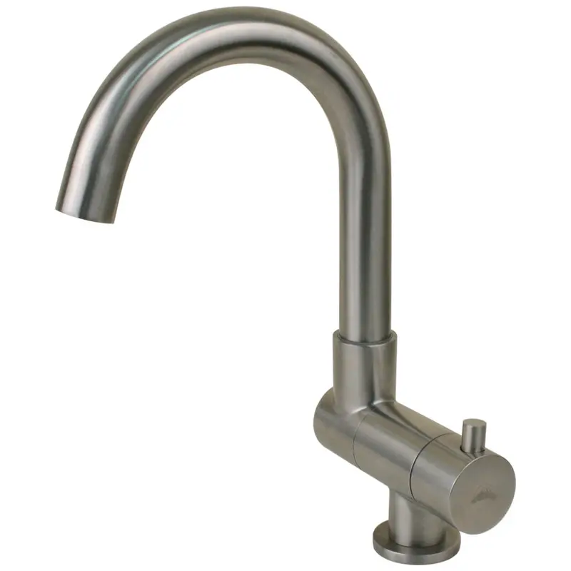 Scandvik Nordic Folding Stainless Steel J-Spout Tap [74125] 1