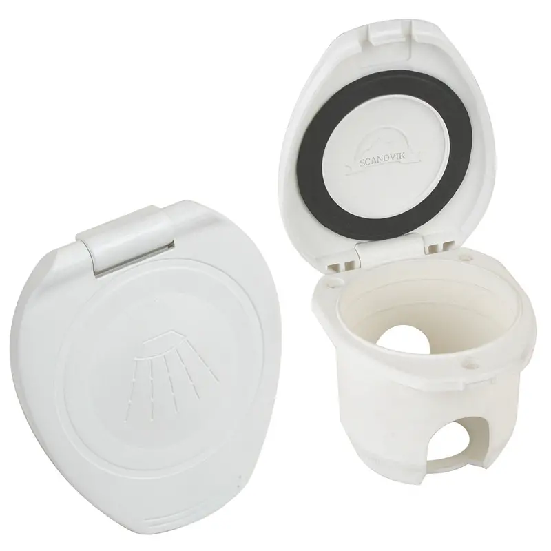 Scandvik Replacement White Cup  Cap F/Recessed Shower [12104P] 1