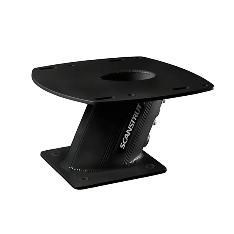 Scanstrut Apt-150-01-Blk - Aluminum Powertower Radar Mount - 6" Aft Leaning - Black [Apt-150-01-Blk] 1