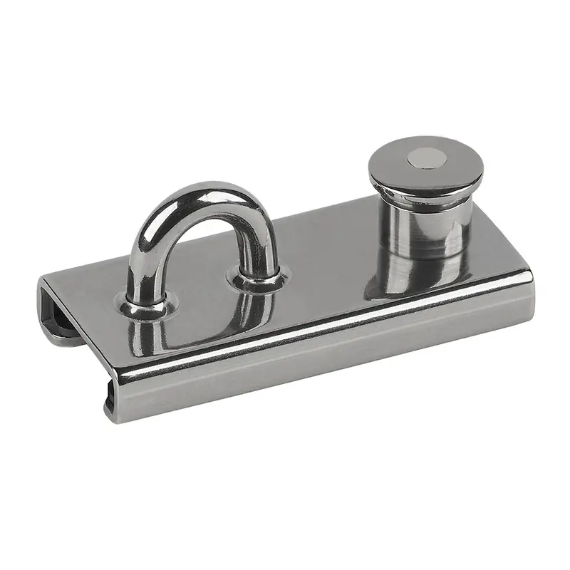 Schaefer T-Track Stainless Steel Slider - Eye Slide 1" X 1/8" Lined [17-59] 1