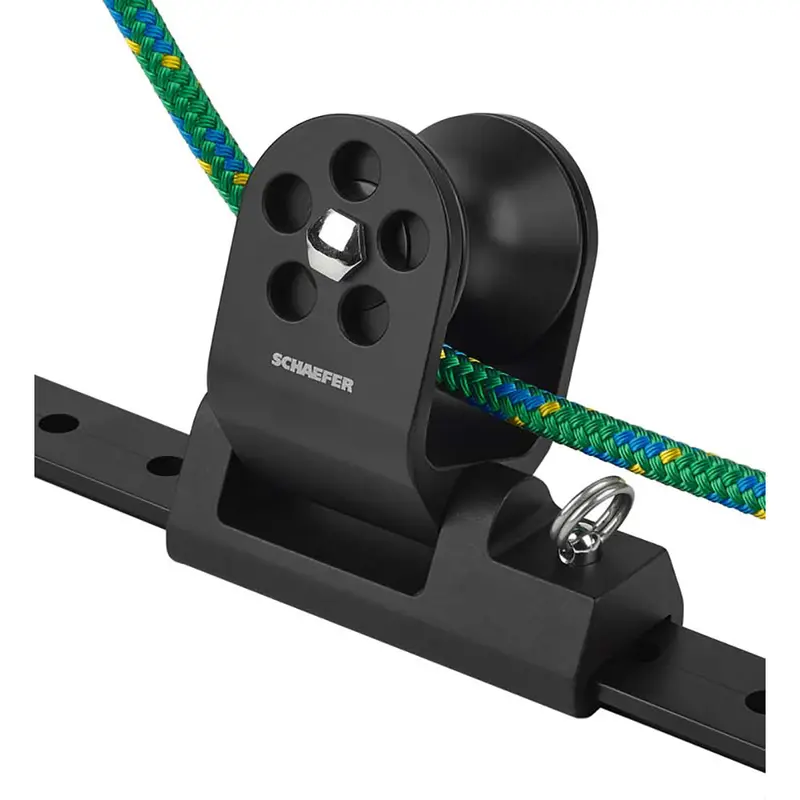 Schaefer Twin Sheet Block F/1-1/4" T-Track - Black [32-97] 1