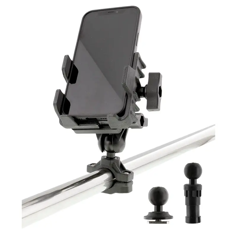 Scotty 0139 Phone Holder W/Post, Track  Rail Mounts [0139] 1