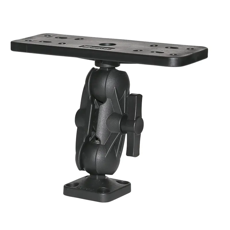 Scotty 163 1.5" Ball Mount W/Fishfinder  Universal Mounting Plate [0163] 1
